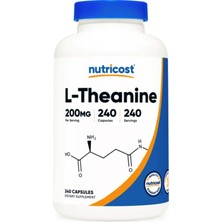 Nutricost L-Theanine  200 Mg  240 Capsules usa