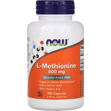 Now Foods  L-Methionine  500 Mg  100 Capsules  Usa