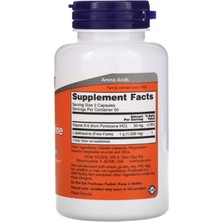 Now Foods  L-Methionine  500 Mg  100 Capsules  Usa