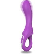 Çift Katmanlı Bükülebilir Su Geçirmez G-Spot Uyarıcı Vibratör