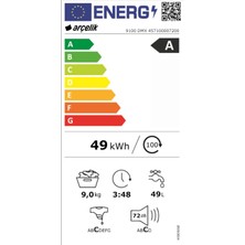 Arçelik 9100 Dmx Çamaşır Makinesi - 800 Kmx Kurutma Makinesi