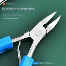 Hanghong Paslanmaz Çelik Tırnak Oluk Pensesi Büyük Tırnak Makası Pedikür Pensesi (Yurt Dışından)