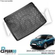 Puando Araca Özel 2014-2019 Cıtroen C4 Cactus Bagaj Havuzu