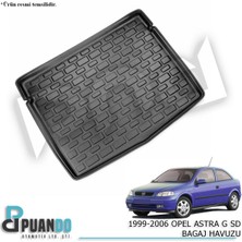 Puando Araca Özel 1999-2006 Opel Astra G Sedan Bagaj Havuzu