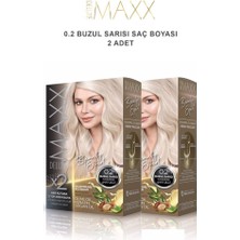 Maxx Deluxe Saç Boyası 0.2 Buzul Sarısı  X2