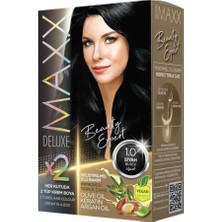 Maxx Deluxe Saç Boyası 1.0 Siyah X2