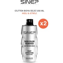 Sinep Sinep profesyonel Ciltten Saç Boya Silici 250ml X2