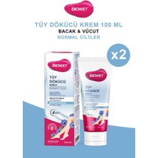 Biowet Normal Ciltler Için Tüy Dökücü Krem 100ml X2