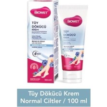 Biowet Normal Ciltler Için Tüy Dökücü Krem 100ml X2