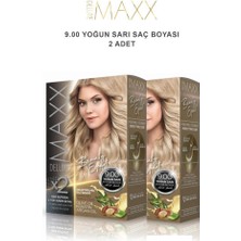 Maxx Deluxe Saç Boyası 9.00 Yoğun Sarı X2