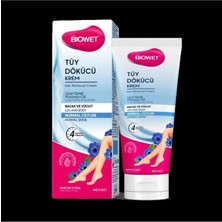 Biowet Tüy Dökücü Krem Tüm Ciltler 40ml X2