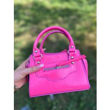 Mira Pink Kadın Deri Çanta