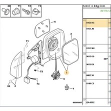 Art Sağ Ayna Partner (M0122231-8153.HS)
