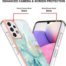 Mays Home1 Samsung Galaxy A33 5g Ince Tpu Yumuşak Tampon Mermer Desen (Yurt Dışından)