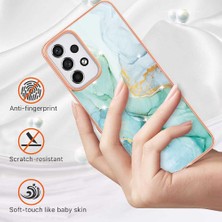 Mays Home1 Samsung Galaxy A33 5g Ince Tpu Yumuşak Tampon Mermer Desen (Yurt Dışından)