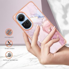 Mays Home1 Oppo Oppo 8t 4g Mermer Desen Koruma Için Kılıf Ince Tpu Yumuşak Tampon (Yurt Dışından)