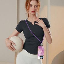 Mays Home1 Onur X8A Mermer Tampon Anti-Scratch Yumuşak Crossbody Kordon Askısı Için Kılıf (Yurt Dışından)