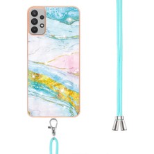 Mays Home1 Samsung Galaxy A53 5g Mermer Tampon Crossbody Kordon Askısı Yumuşak (Yurt Dışından)