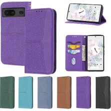 Colorful Shop Google Piksel 8 Flip Folio Kitap Kredi Kartı Tutucu Pu Deri El Için Kılıf (Yurt Dışından)