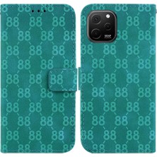 Colorful Shop Telefon Kılıfı Için Huawei Nova Y61 Pu Deri Kart Tutucu Cüzdan Kapak Çift (Yurt Dışından)