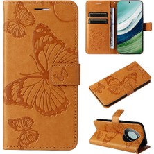 Colorful Shop Huawei Mate 60 Için Kılıf Kart Yuvası Standı ile Kickstand Manyetik Kapak Çevirin (Yurt Dışından)