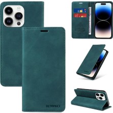 Colorful Shop Iphone 14 Için Kılıf Pro Koruyucu Pu Deri Folio Cüzdan Manyetik (Yurt Dışından)