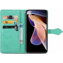 Colorful Shop Redmi Not 11 Için Kılıf Pro Kılıf Darbeye Zarif Desen Flip (Yurt Dışından)