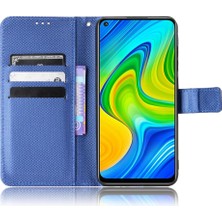 Colorful Shop Xiaomi Redmi Not 9 Kart Tutucu Için Kickstand Manyetik Cüzdan Kapak (Yurt Dışından)