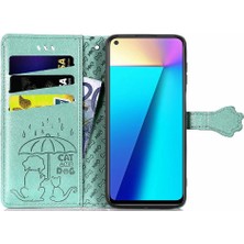 Colorful Shop Infinix Not 7 Için Kılıf Kısa Kayış Karikatür Hayvanlar Darbeye Kapak Çevirin (Yurt Dışından)