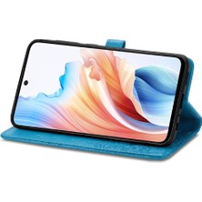 Colorful Shop Oppo A79 Flip Kapak Için Kılıf Basit Iş Zarif Desen Darbeye (Yurt Dışından)