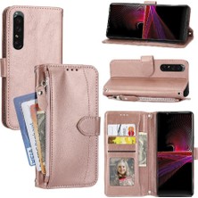 Colorful Shop Sony Xperia 1 V Pu Deri Manyetik Kapatma Kayış Kartı Için Flip Case (Yurt Dışından)