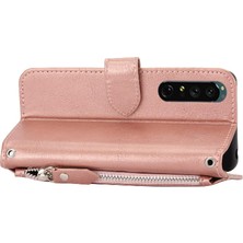 Colorful Shop Sony Xperia 1 V Pu Deri Manyetik Kapatma Kayış Kartı Için Flip Case (Yurt Dışından)