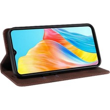 Colorful Shop Oppo A38 4g Pu Deri Manyetik Koruyucu Folyo Cüzdan Için Kılıf (Yurt Dışından)