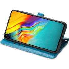 Colorful Shop Infinix Sıcak 9 Karikatür Hayvanlar Için Kılıf Kapak Kapak Kısa Kayış Darbeye (Yurt Dışından)