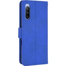 Colorful Shop Kart Tutucu Kickstand ile Sony Xperia 10 Iii Kart Ekleme Için Kılıf (Yurt Dışından)