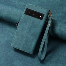 Colorful Shop Google Piksel 7 Pro Için Flip Case Basit Iş Cüzdan Kapak Kılıfı (Yurt Dışından)