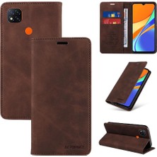 Colorful Shop Xiaomi Poco C3 Için Folio Cüzdan Manyetik Pu Deri Koruyucu Kılıf (Yurt Dışından)