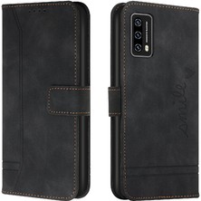 Colorful Shop Blackview A90 Pu Deri Flip Folio Cüzdan Için Telefon Kılıfı El Kayışı Kartı (Yurt Dışından)