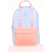 Kaukko Double Stripe Sırt Çantası Blue K1765