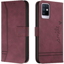 Colorful Shop Infinix Not 10 Için Telefon Kılıfı Pu Deri Kart Yuvaları Kapak Flip Folio El (Yurt Dışından)