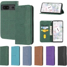 Colorful Shop Google Piksel 8 Flip Folio Kitap Kredi Kartı Tutucu Pu Deri El Için Kılıf (Yurt Dışından)