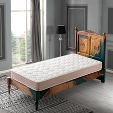 Heyner Cloudy 65 x 95 cm Ultra Lüx Cotton Yaylı Yatak Bebek Yatağı
