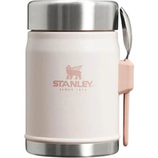 Stanley Klasik Paslanmaz Çelik Yemek Termosu Kaşıklı 0,40 Lt - Rose Quartz