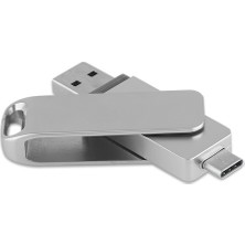 2 In 1 Çift Taraflı Uyumlu Type-c  ve İpHONE 15  Telefonlarla Uyumlu Tak Çalıştır USB  Usb 2.0 32 Gb Usb Bellek