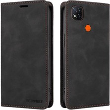 Colorful Shop Xiaomi Poco C3 Için Folio Cüzdan Manyetik Pu Deri Koruyucu Kılıf (Yurt Dışından)