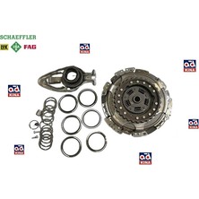 LuK Golf 6 Jetta 4 Passat Polo Ibıza Leon 1.2 1.4tsı Otomatik Debriyaj Seti 0AM198140A Gold