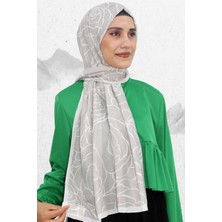 Elit Harem Gül Desen Pamuk Şal EŞ5208-12