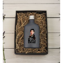 Bk Gift Kişiye Özel The Baba Karikatürlü Antrasit Tasarım Cam Şişede 200 ml Kolonya-5, Babaya Hediye, Babalar Günü Hediyeleri, Hediyelik Baskılı Kolonya