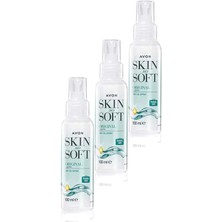 Avon Skin So Soft Orijinal Kuru Yağ Vücut Spreyi Üçlü Set 100 ml