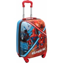 Ottonya Spiderman Web Slinging Time Çekçekli Valiz FRX.003